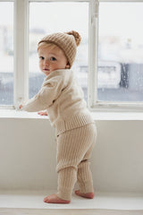 Jesse Pant - Oatmeal Marle by Jamie Kay