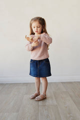 Adrienne Denim Skirt - Indigo Denim by Jamie Kay