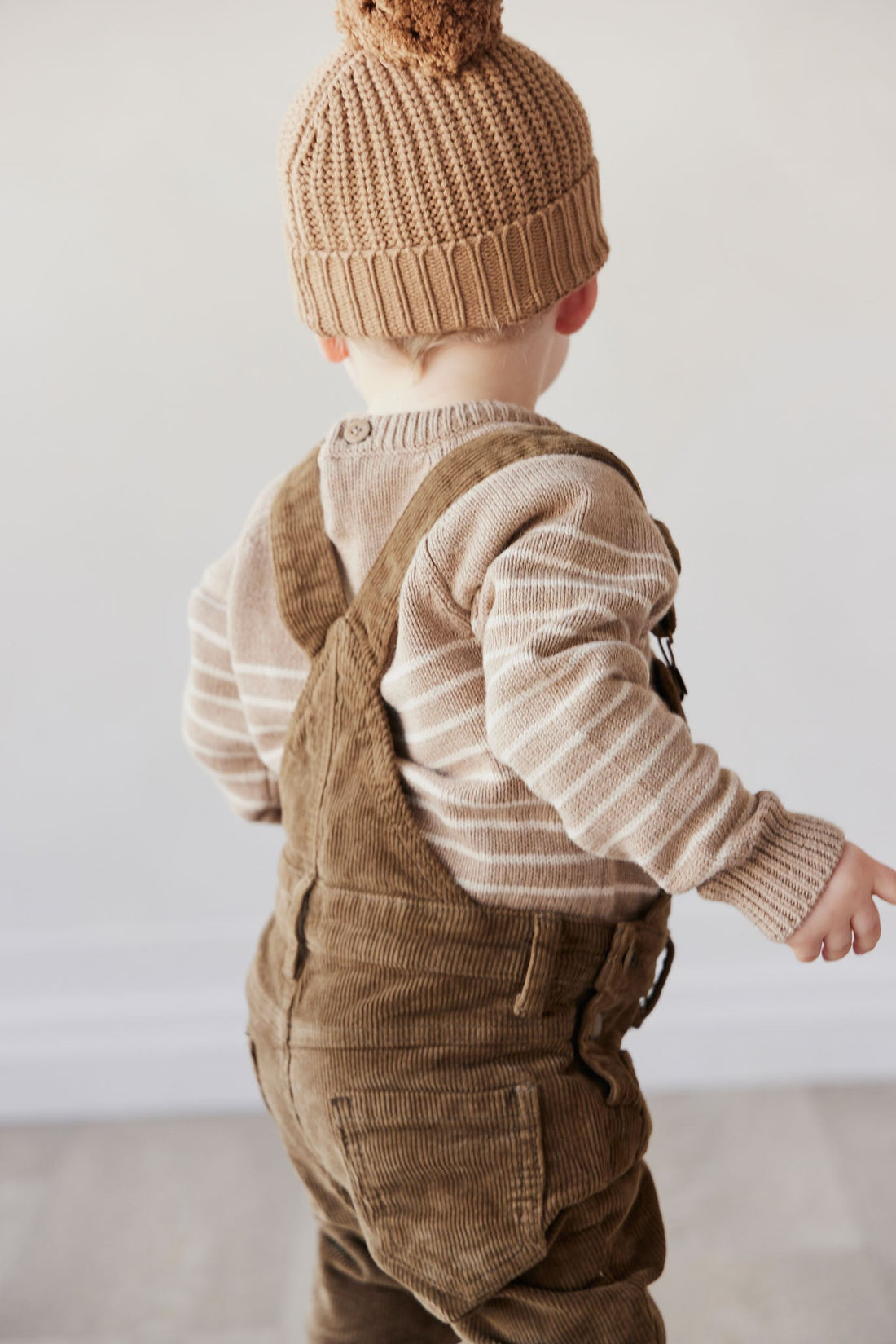 Elias Jumper - Elias Stripe Sable Marle by Jamie Kay