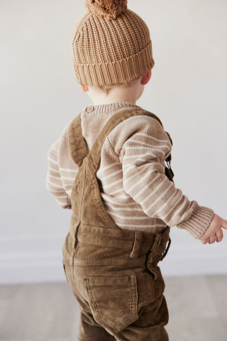 Elias Jumper - Elias Stripe Sable Marle by Jamie Kay