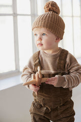 Elias Jumper - Elias Stripe Sable Marle by Jamie Kay