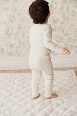 Organic Cotton Fine Rib Legging by Jamie Kay