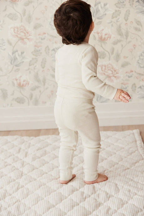 Organic Cotton Fine Rib Legging by Jamie Kay