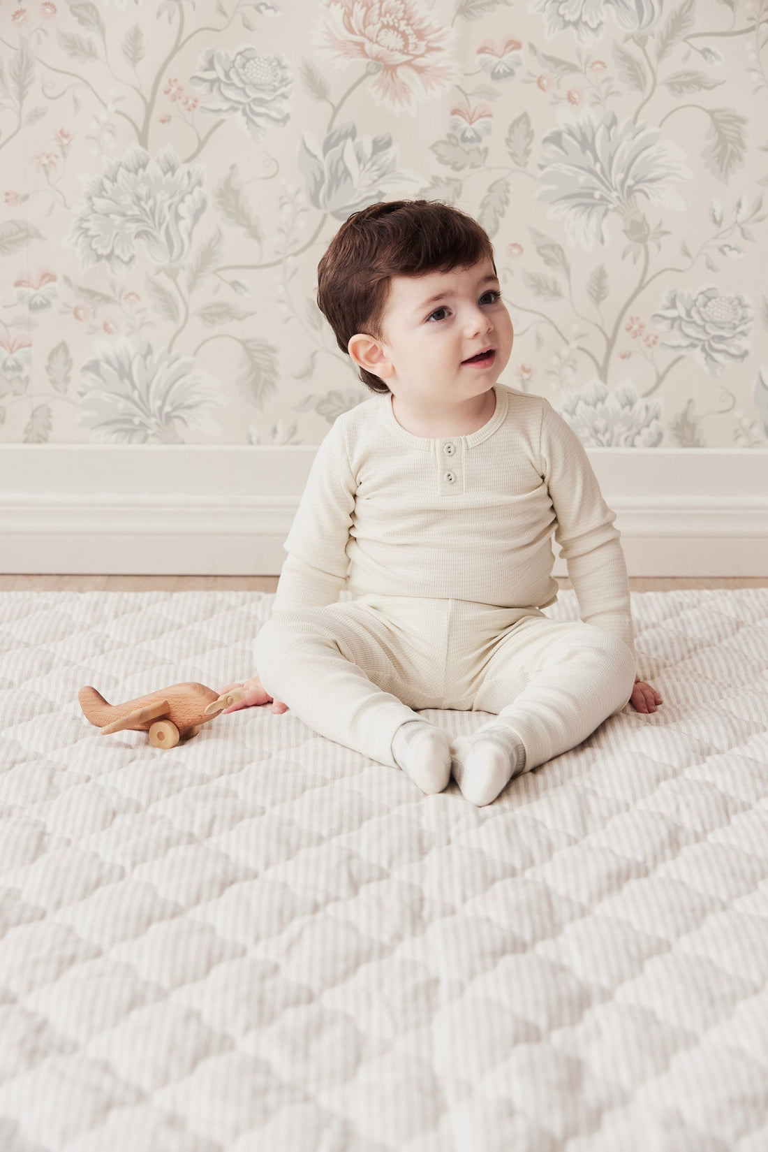 Organic Cotton Fine Rib Legging by Jamie Kay