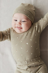 Organic Cotton Fernley Bodysuit - Apples Seneca Rock by Jamie Kay