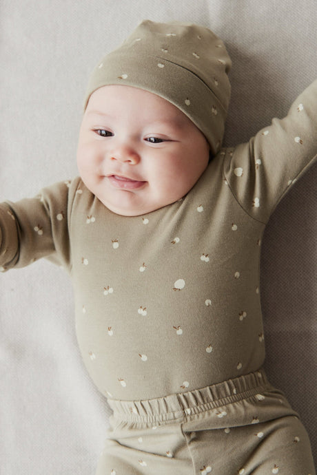 Organic Cotton Fernley Bodysuit - Apples Seneca Rock by Jamie Kay