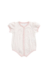 Organic Cotton Antoinette Playsuit - Victoria Blush by Jamie Kay