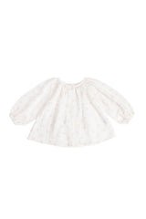 Organic Cotton Muslin Heather Blouse - Pauline Pink by Jamie Kay