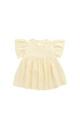Organic Cotton Muslin Phillipa Dress - Sunshine by Jamie Kay
