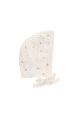 Organic Cotton Pointelle Bonnet - Sweet Magnolia Simple by Jamie Kay
