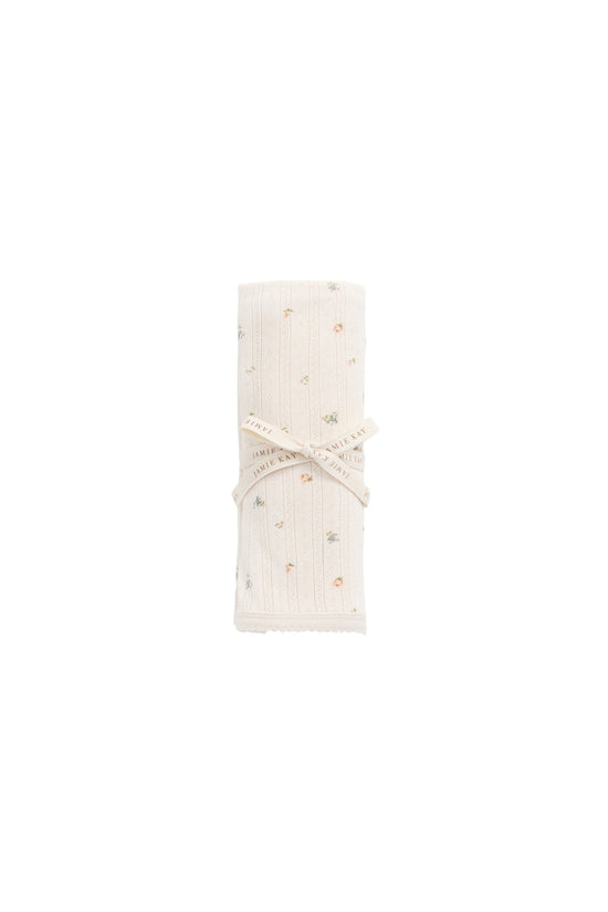 Organic Cotton Pointelle Murphy Wrap - Sweet Magnolia Simple by Jamie Kay