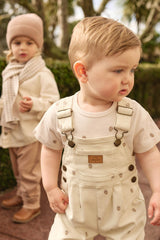 Blair Overall - Acorns Tofu Natural by Jamie Kay