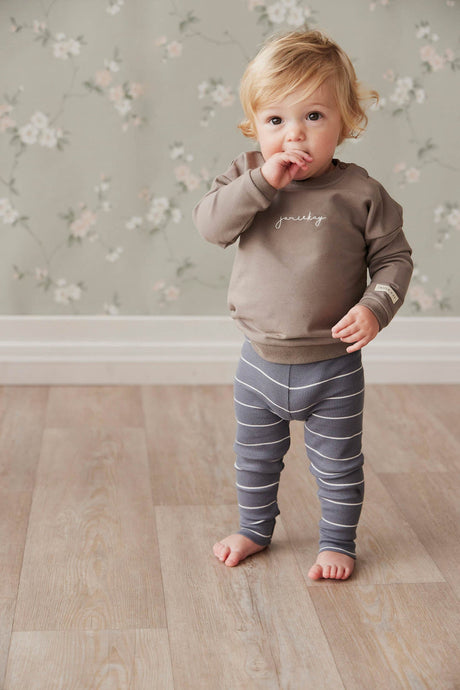 Organic Cotton Damien Sweatshirt - Twig by Jamie Kay