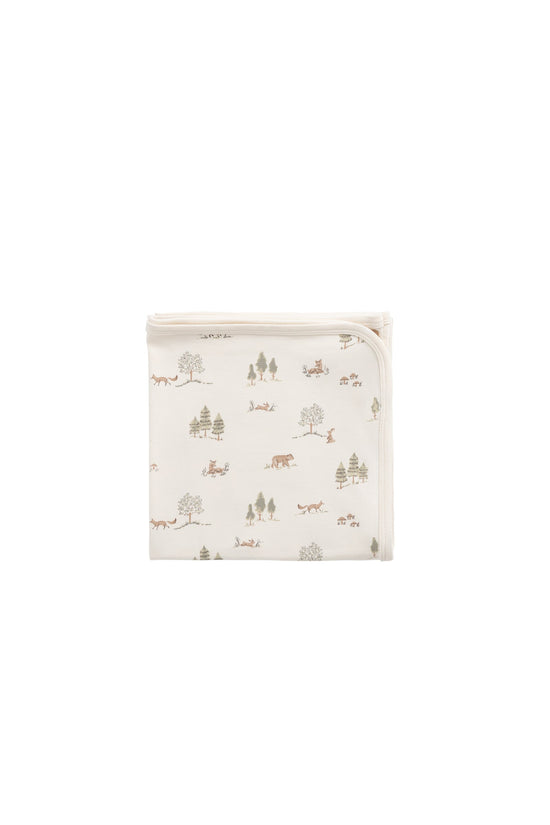 Organic Cotton Murphy Wrap- Pine Forest Friends by Jamie Kay