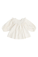 Organic Cotton Muslin Cleo Blouse- Pippa Pink by Jamie Kay