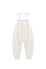 Organic Cotton Muslin Myla Jumpsuit- Pippa Pink by Jamie Kay