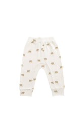 Pima Cotton Wesley Pant- Cub Walk Samoyed by Jamie Kay