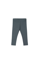 Organic Cotton Modal Everyday Legging - Smoke by Jamie Kay