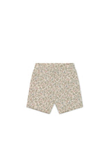 Organic Cotton Everyday Bike Short - Ariella Eggnog by Jamie Kay