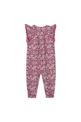 Organic Cotton Martha Playsuit - Garden Print by Jamie Kay