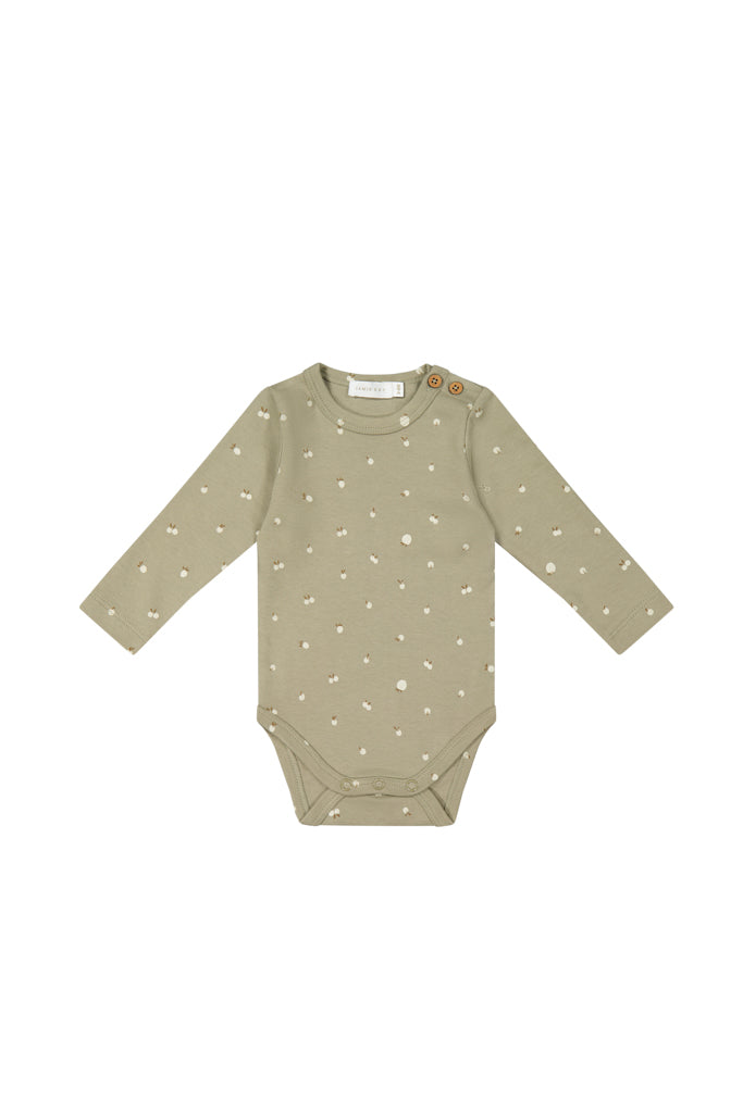 Organic Cotton Fernley Bodysuit - Apples Seneca Rock by Jamie Kay