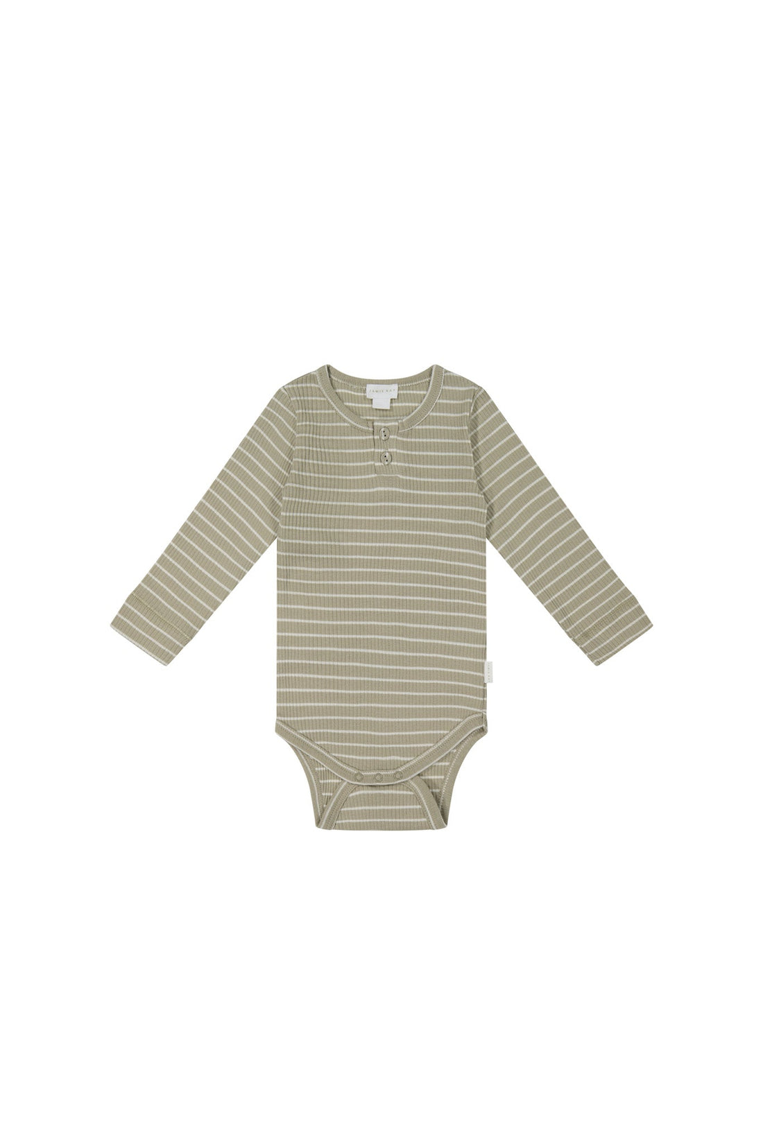 Organic Cotton Modal Long Sleeve Bodysuit by Jamie Kay
