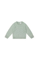 Dotty Knit Jumper - Ocean Spray Marle by Jamie Kay