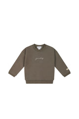 Organic Cotton Damien Sweatshirt - Twig by Jamie Kay