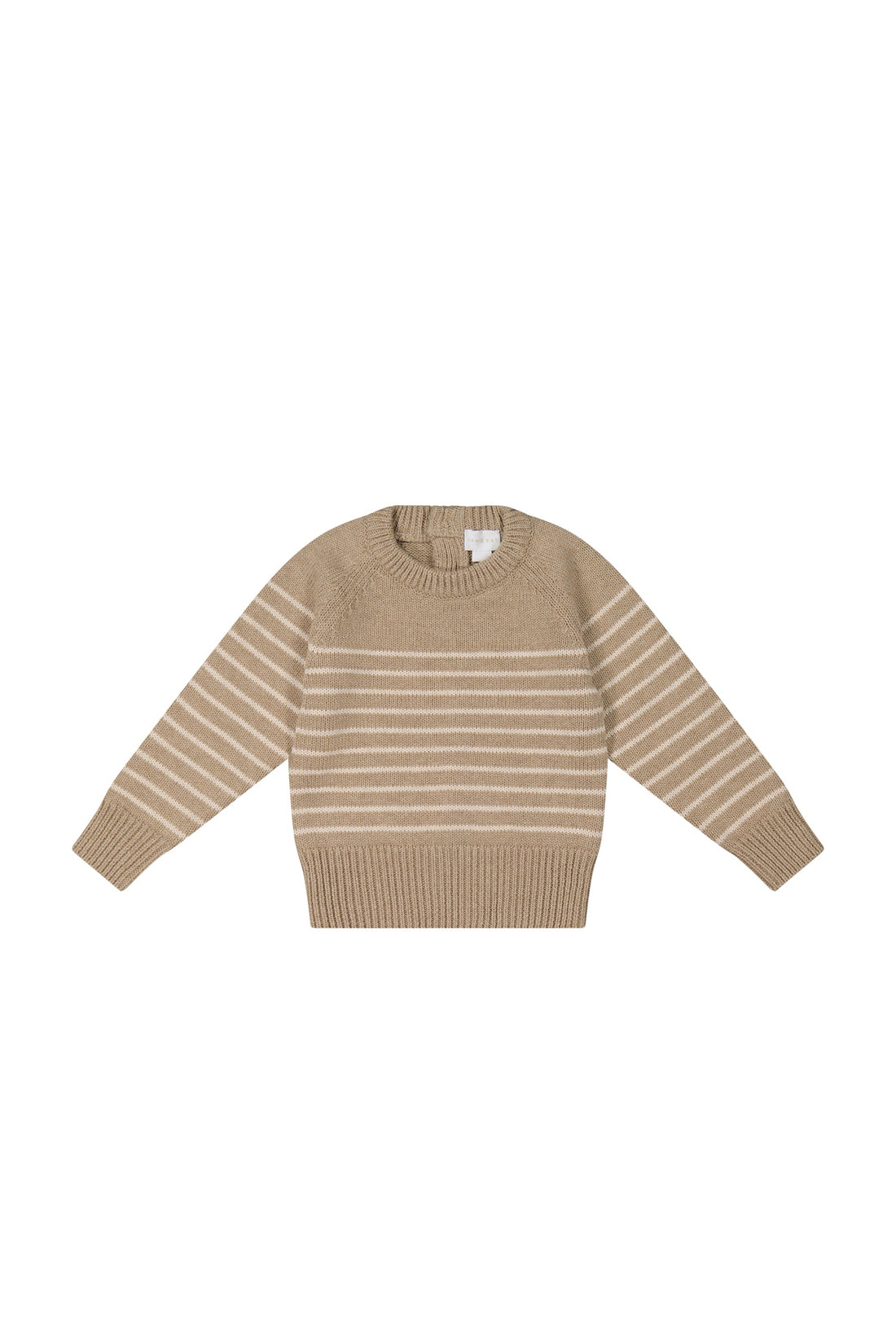Elias Jumper - Elias Stripe Sable Marle by Jamie Kay