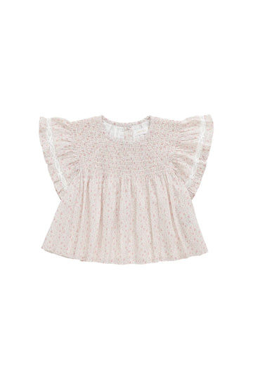 Organic Cotton Malia Top - Claudette Rose by Jamie Kay