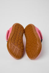 Twins- Sella Bergamot Pink Leather by Camper Shoes