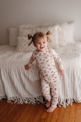 Kids' Organic L/Sleeve PJ Set in Doe-a-Deer by L'ovedbaby