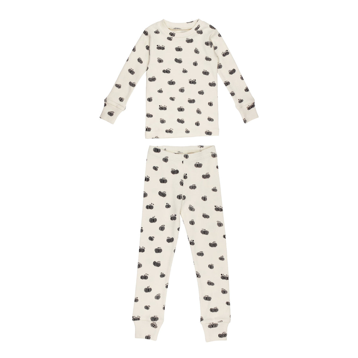 Kids' Organic L/Sleeve PJ Set in Enchanted Pumpkins by L'ovedbaby