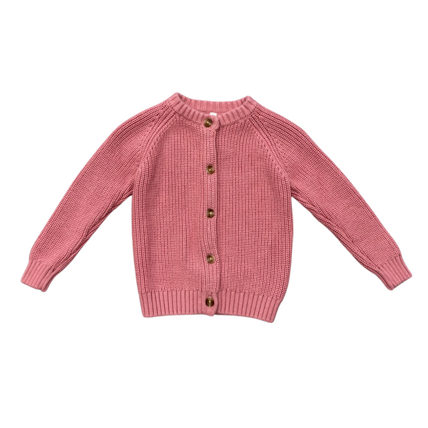 Knit Cardigan- Pink by Babysprouts