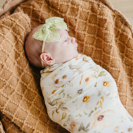 Bamboo Swaddle- Angelique by Copper Pearl