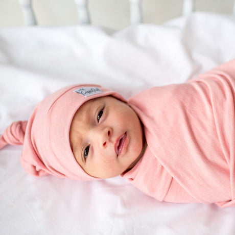 Knit Swaddle Blanket- Darling by Copper Pearl