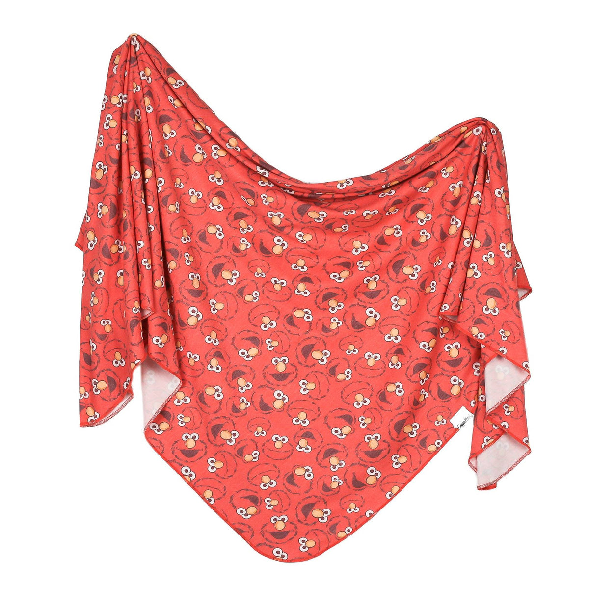Knit Swaddle Blanket- Elmo by Copper Pearl