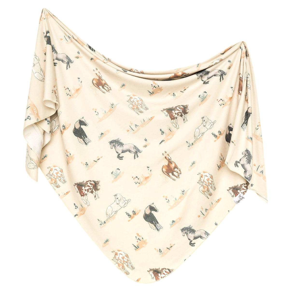 Knit Swaddle Blanket- Montana by Copper Pearl