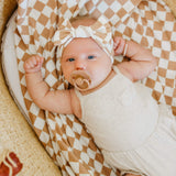 Knit Swaddle Blanket- Rad by Copper Pearl