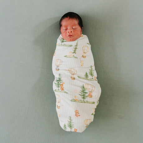 Bamboo Swaddle- Forest Explorer by Copper Pearl