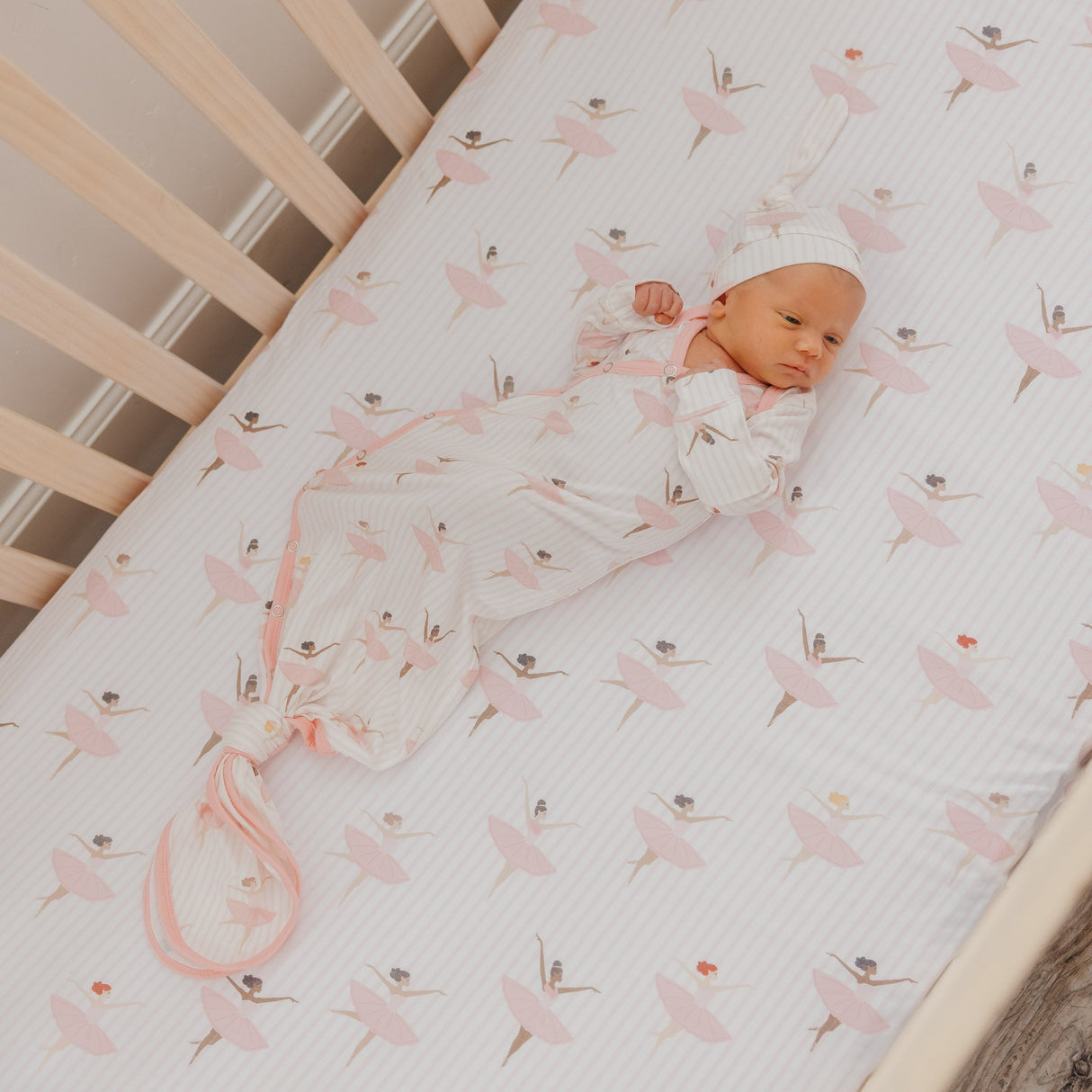 Newborn Knotted Gown- Katerina by Copper Pearl