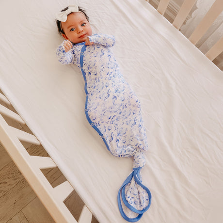 Bamboo Newborn Knotted Gown- Priscilla by Copper Pearl