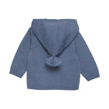 Wool Knit Jacket in Flint Stone by Fixoni