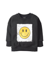 Smiley Elevated Crewneck by Little Bipsy
