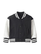 Varsity Jacket - Black by Little Bipsy