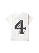 4th B-Day Elevated Shirt - White by Little Bipsy