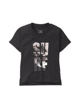 Surf Tee- Black by Little Bipsy
