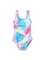 Girls Swimsuit - Neon Watercolor by Little Bipsy