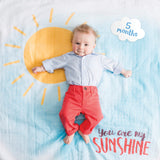 Lulujo Baby’s First Year Blanket & Cards Set – “You Are My Sunshine”