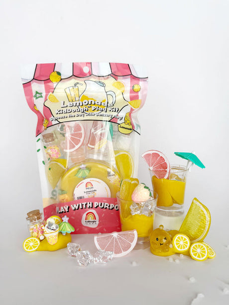 Lemonade KidDough Play Kit by Earth Grown KidDoughs